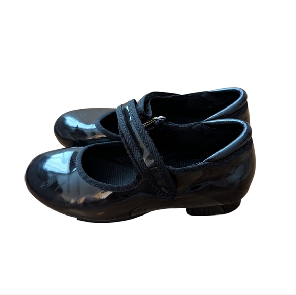 Stelle Tap Shoes for Girls PU Leather Dance Shoes Little Kid Black Size 13 M - Picture 3 of 14